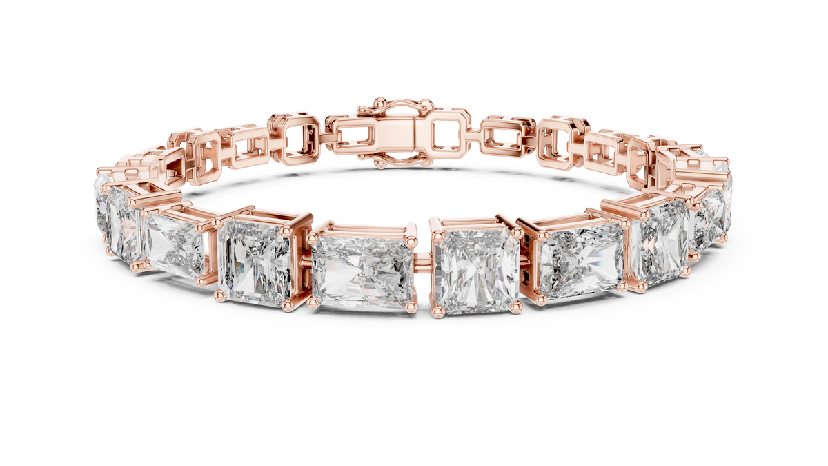 Timeless Radiant Cut Diamond Tennis Bracelet for Women