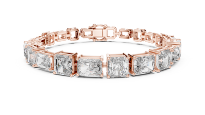 Timeless Radiant Cut Diamond Tennis Bracelet for Women