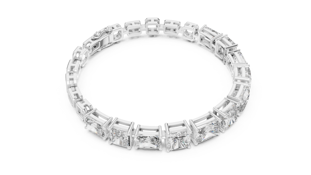 Timeless Radiant Cut Diamond Tennis Bracelet for Women