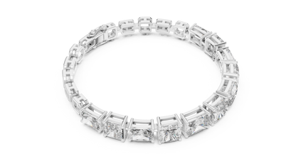 Timeless Radiant Cut Diamond Tennis Bracelet for Women