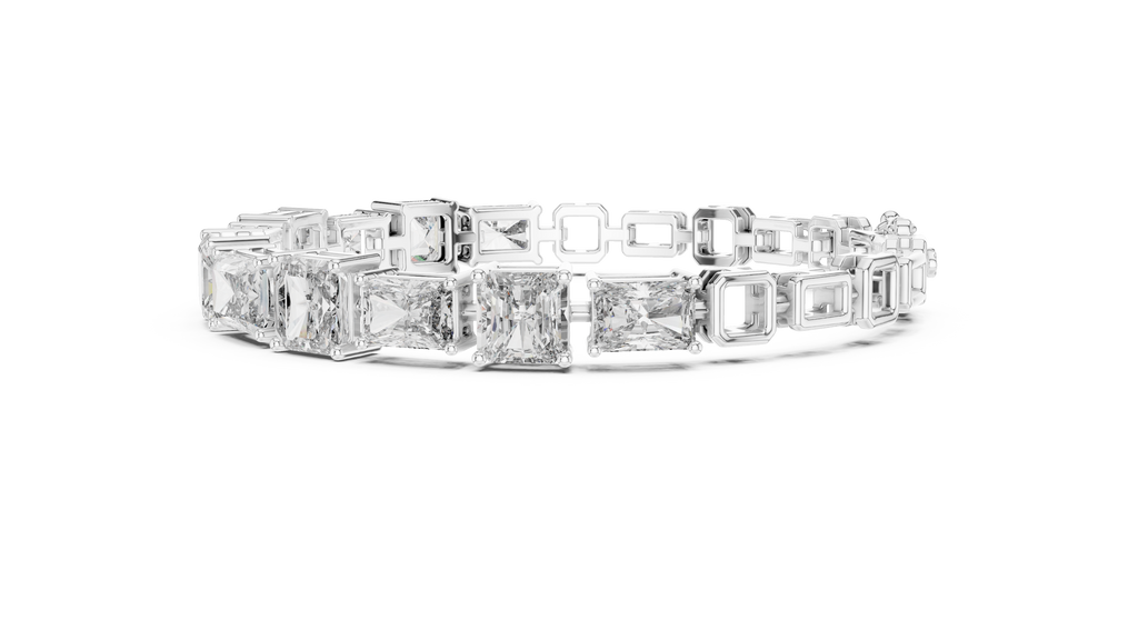 Timeless Radiant Cut Diamond Tennis Bracelet for Women