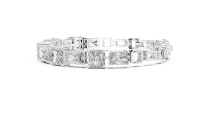 Timeless Radiant Cut Diamond Tennis Bracelet for Women