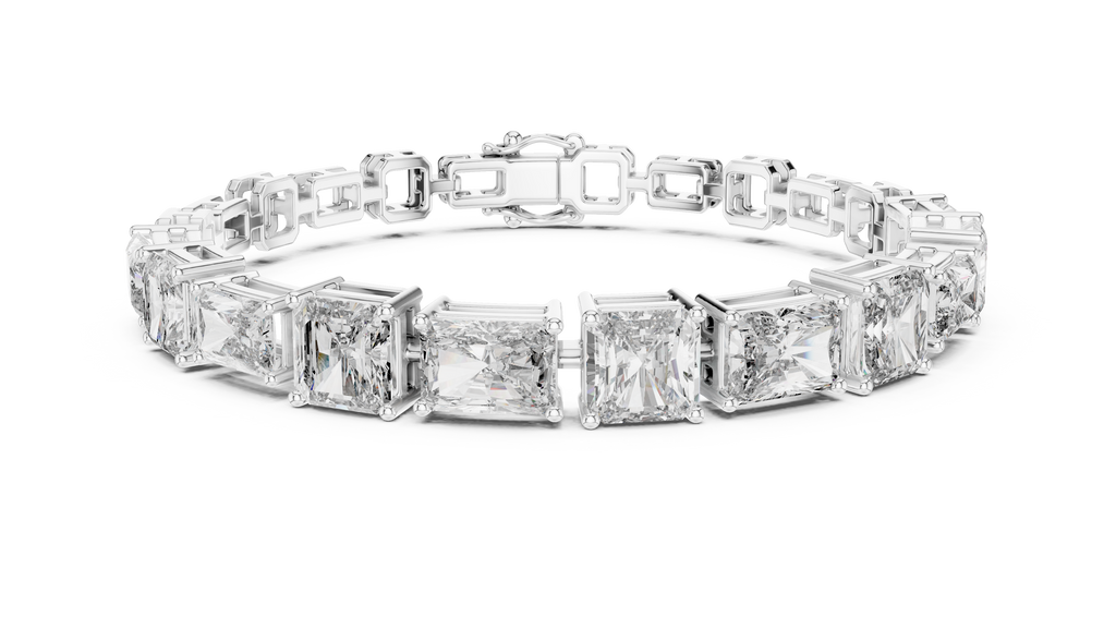 Timeless Radiant Cut Diamond Tennis Bracelet for Women