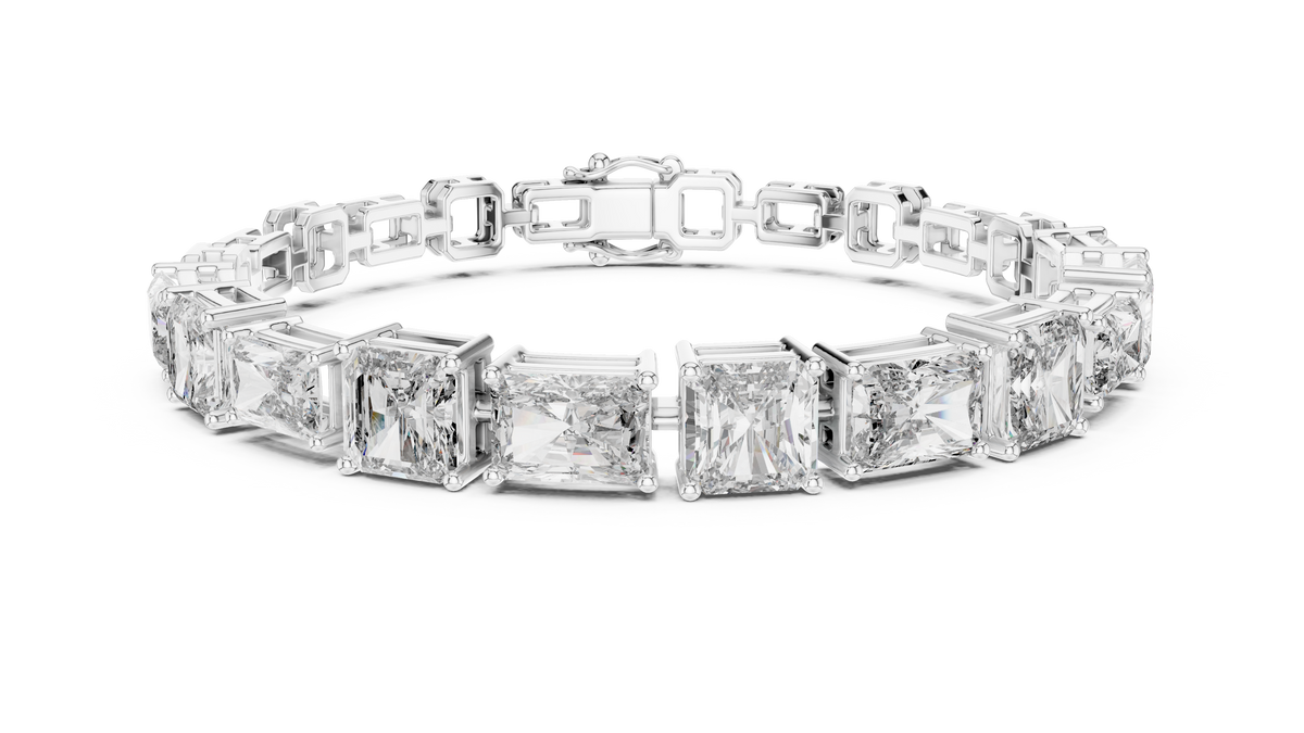 Timeless Radiant Cut Diamond Tennis Bracelet for Women