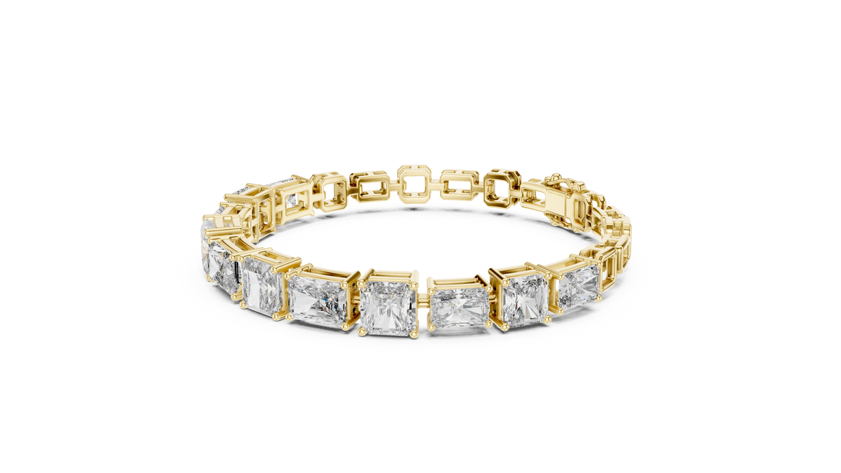 Timeless Radiant Cut Diamond Tennis Bracelet for Women
