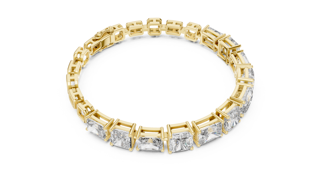 Timeless Radiant Cut Diamond Tennis Bracelet for Women