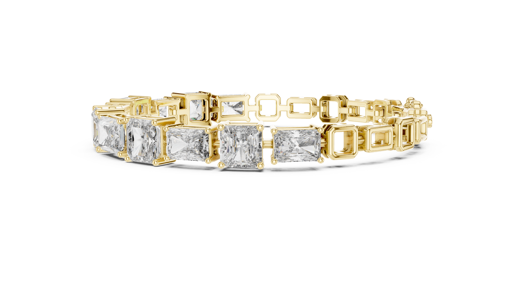 Timeless Radiant Cut Diamond Tennis Bracelet for Women