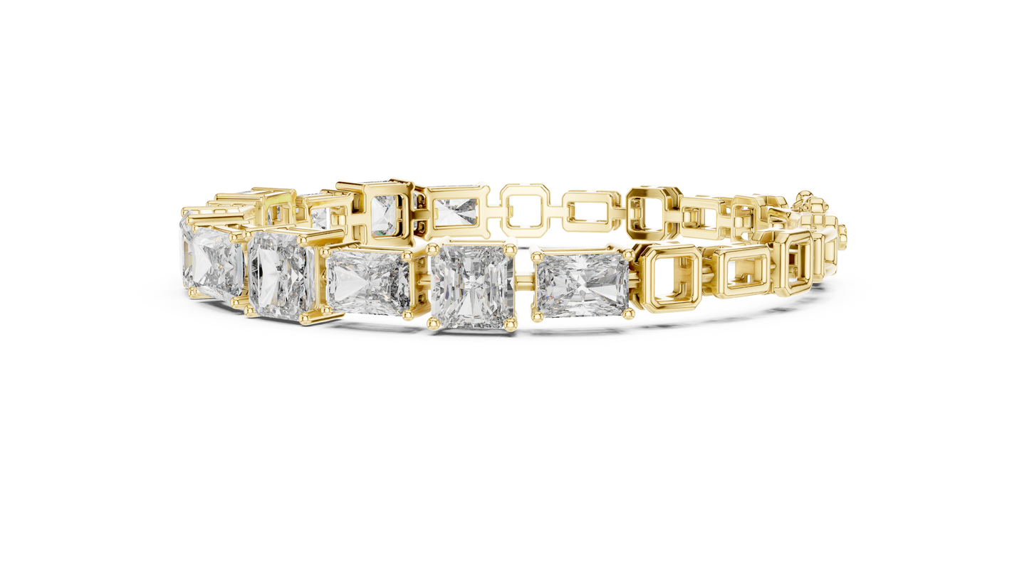 Timeless Radiant Cut Diamond Tennis Bracelet for Women