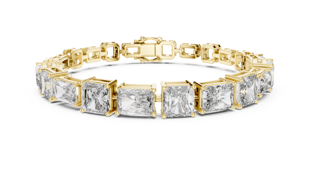 Timeless Radiant Cut Diamond Tennis Bracelet for Women