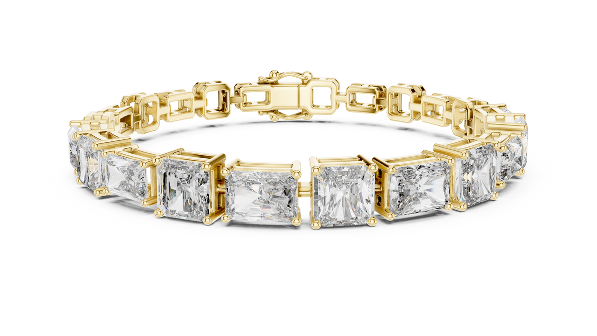 Timeless Radiant Cut Diamond Tennis Bracelet for Women