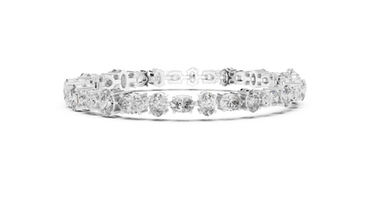 Golden Oval Grace Diamond Bracelet