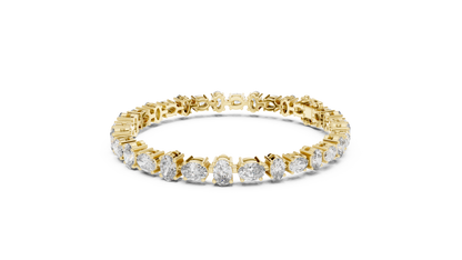 Golden Oval Grace Diamond Bracelet