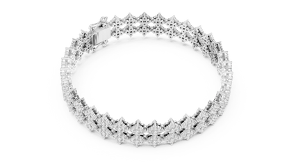 Golden Petal Infinity Bracelet
