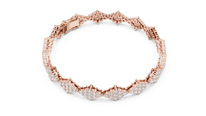Radiant Floral Symphony Bracelet