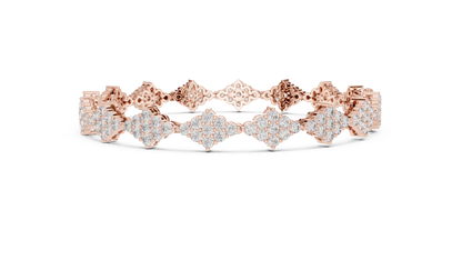 Radiant Floral Symphony Bracelet