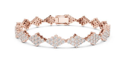 Radiant Floral Symphony Bracelet