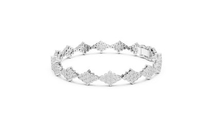 Radiant Floral Symphony Bracelet