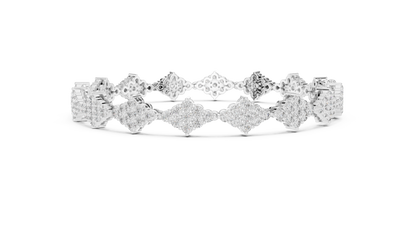 Radiant Floral Symphony Bracelet