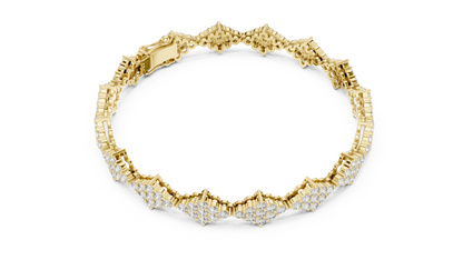 Radiant Floral Symphony Bracelet
