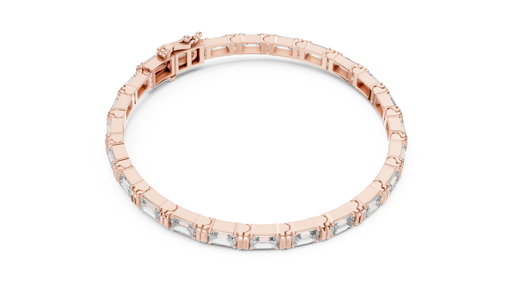 Prism Segment Diamond Bracelet