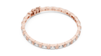Prism Segment Diamond Bracelet