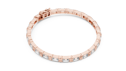 Prism Segment Diamond Bracelet