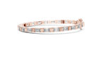 Prism Segment Diamond Bracelet