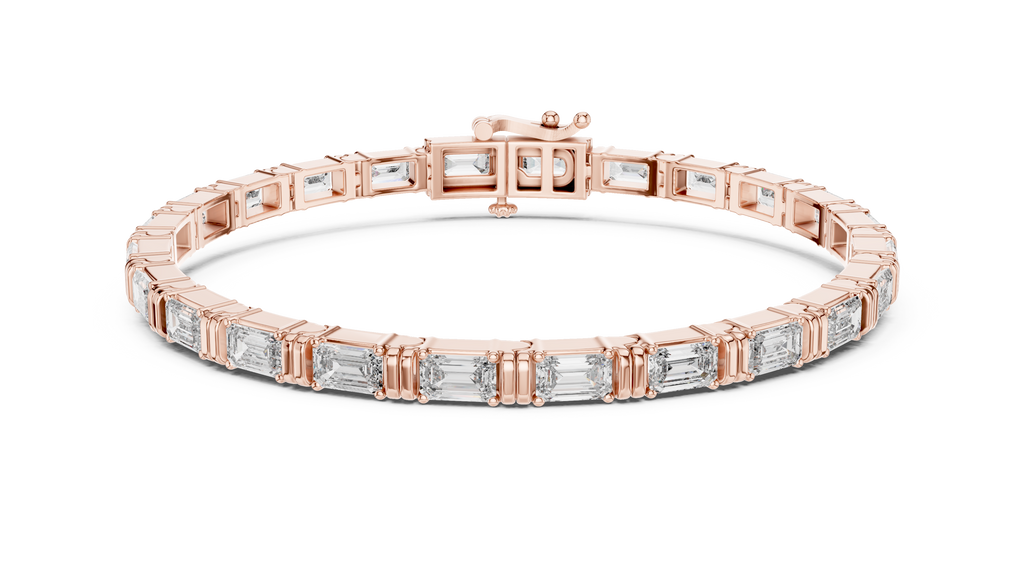 Prism Segment Diamond Bracelet