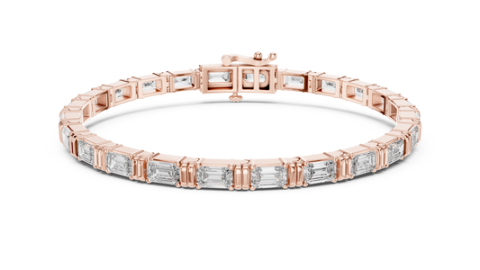 Prism Segment Diamond Bracelet