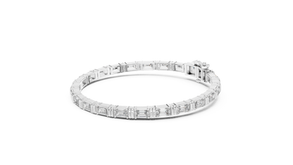 Prism Segment Diamond Bracelet