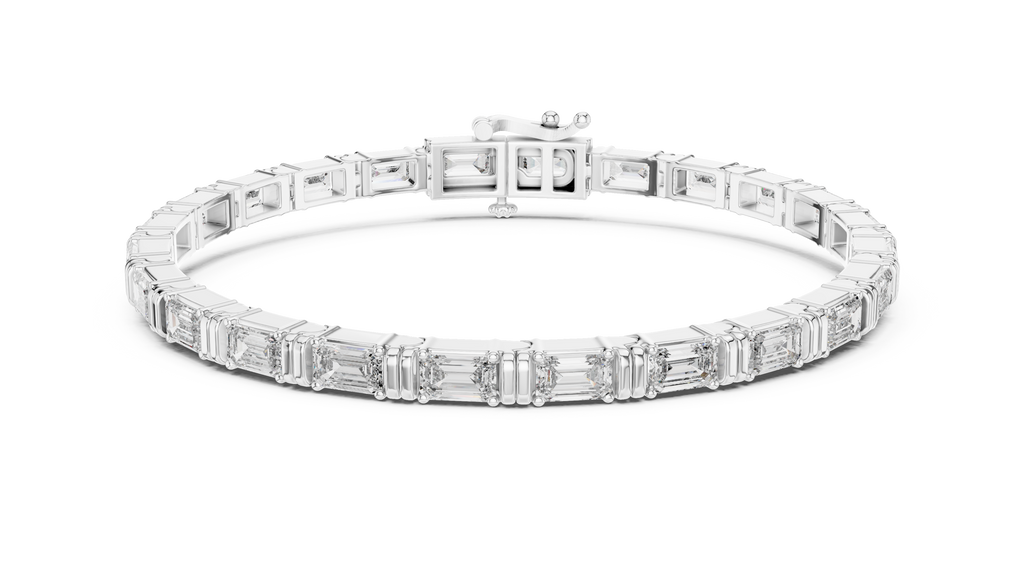 Prism Segment Diamond Bracelet