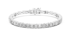 Prism Segment Diamond Bracelet