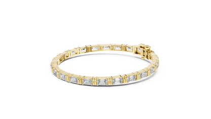 Prism Segment Diamond Bracelet