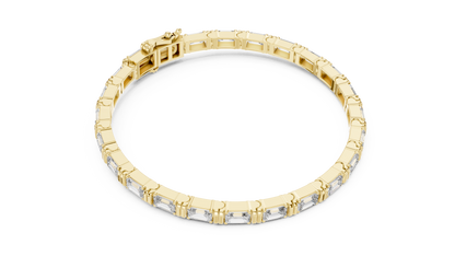 Prism Segment Diamond Bracelet