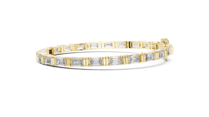 Prism Segment Diamond Bracelet