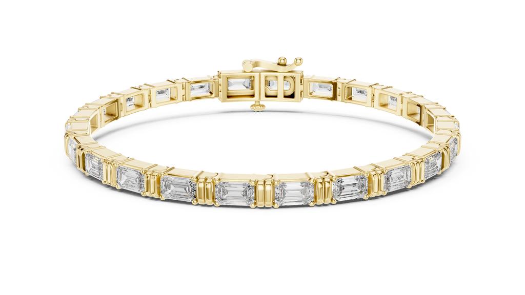 Prism Segment Diamond Bracelet
