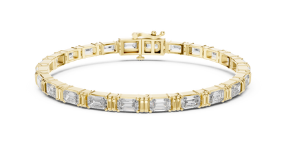Prism Segment Diamond Bracelet
