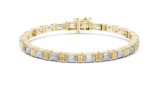 Prism Segment Diamond Bracelet