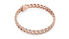 Premium Cuban Chain Diamond Bracelet