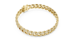 Premium Cuban Chain Diamond Bracelet