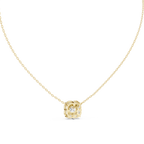 Elegant Cushion Diamond Cluster Necklace for Women