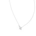 Fine Jewelry Butterfly Motif Diamond Necklac
