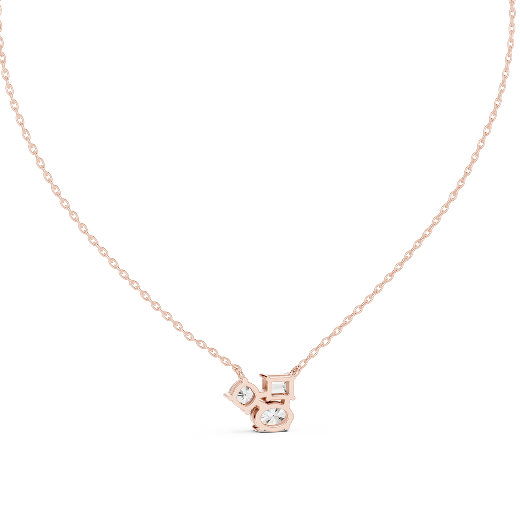 Classic Trio Diamond Necklace – Timeless Gold Jewelry