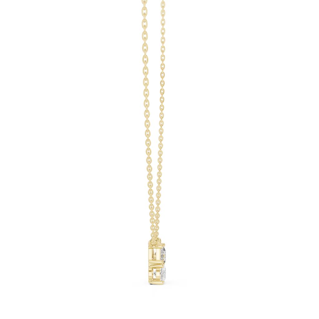 Classic Trio Diamond Necklace – Timeless Gold Jewelry