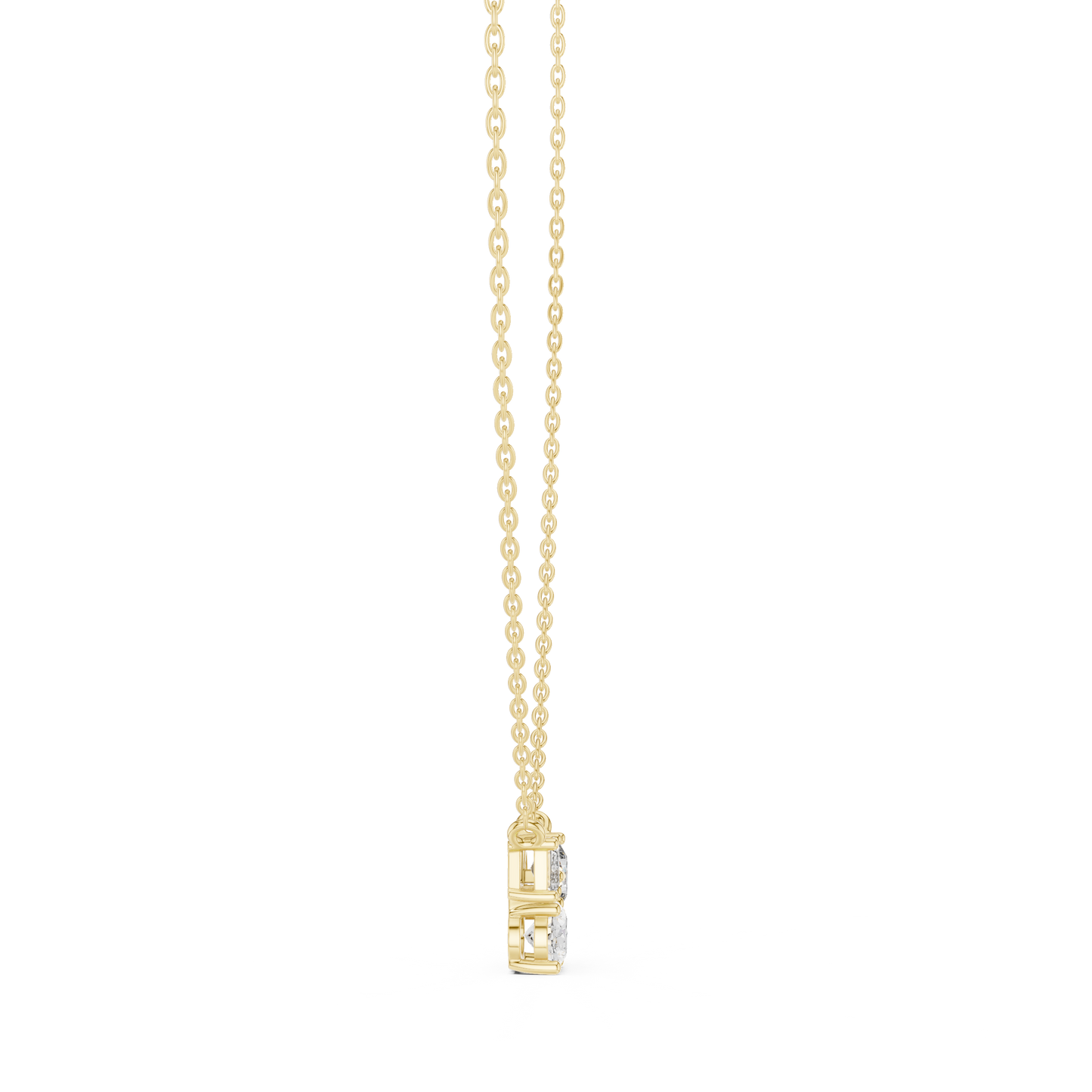 Classic Trio Diamond Necklace – Timeless Gold Jewelry
