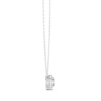 Luxuriöser Teardrop-Diamant-Anhänger mit Halo-Design
