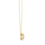 Luxuriöser Teardrop-Diamant-Anhänger mit Halo-Design