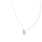 Luxuriöser Teardrop-Diamant-Anhänger mit Halo-Design