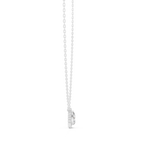 Luxuriöser Teardrop-Diamant-Anhänger mit Halo-Design