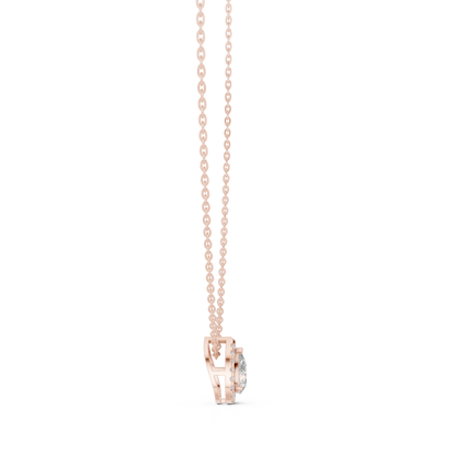 Fine Jewelry Pear Diamond Pendant with Modern Finish